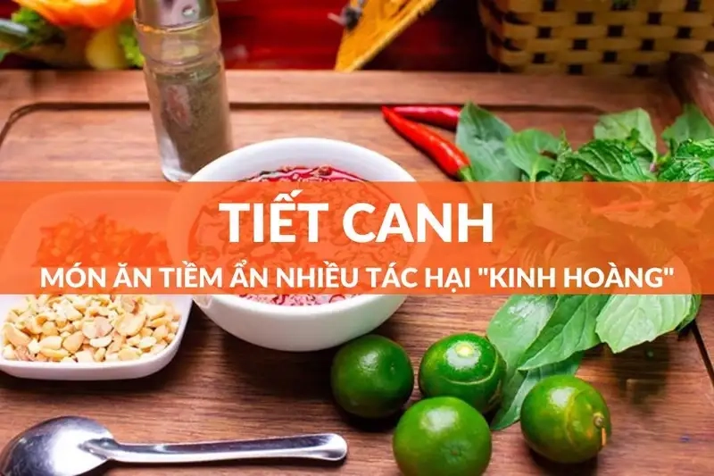 Vì sao ăn tiết canh gây nhiều rủi ro cho sức khỏe