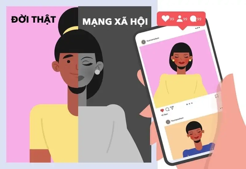 Tác hại sức khỏe tinh thần khi sống ảo