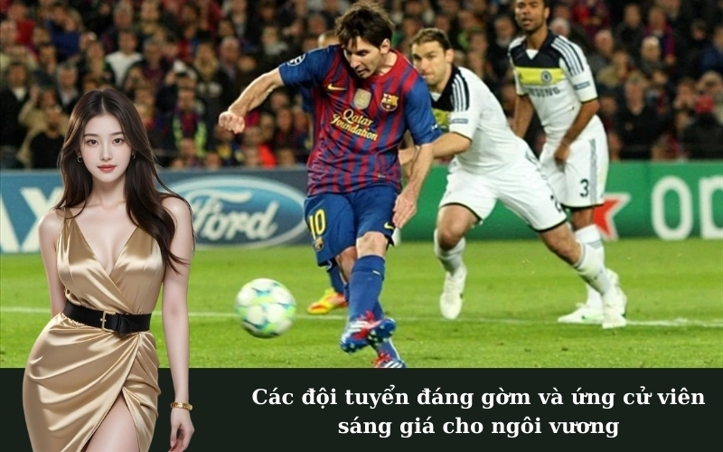 Các đội tuyển đáng gờm và ứng cử viên sáng giá cho ngôi vương