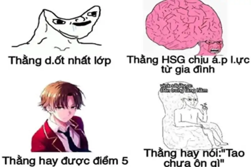 Ảnh meme dark độc đáo gây chú ý mạng xã hội
