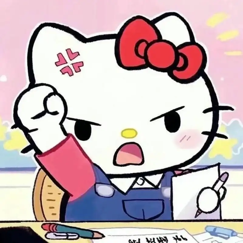 Xem ngay meme hello kitty bựa vui không tưởng