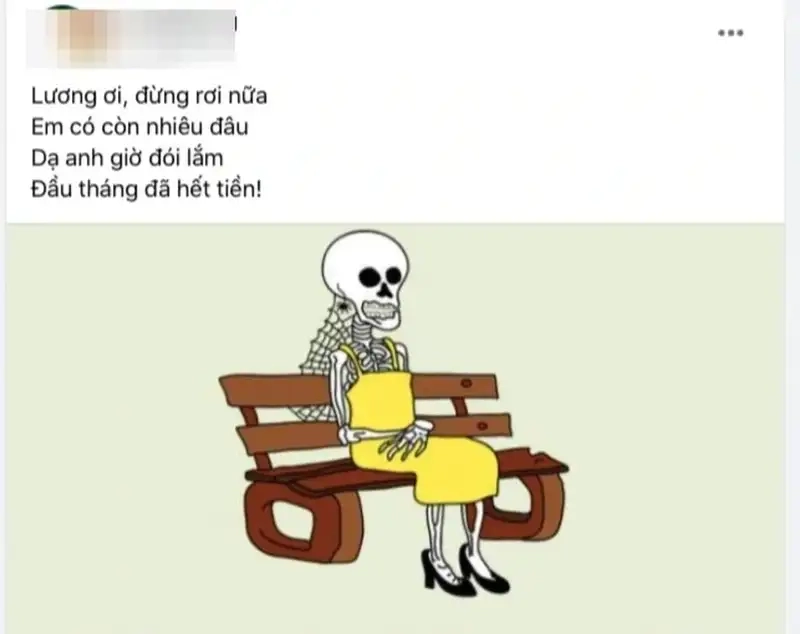 Meme nhận lương vui vẻ khi tiền về tài khoản