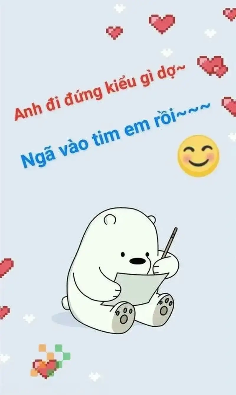 Ảnh meme tỏ tình crush bá đạo khiến thích thú