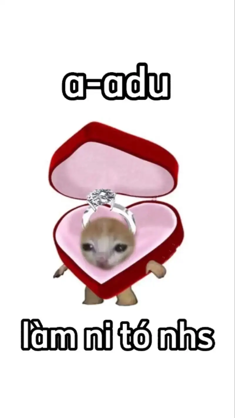 Ảnh meme tỏ tình vui nhộn khiến crush mê