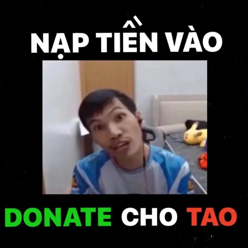 ảnh meme xin tiền đáng yêu xứng chia sẻ ngay