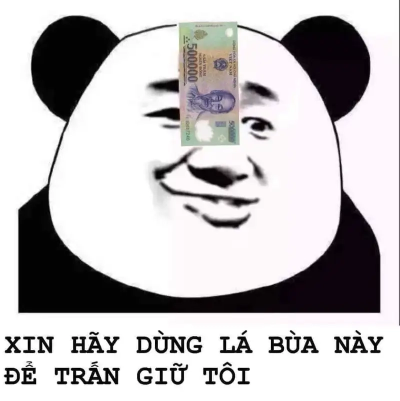 meme xin tiền cute dễ thương khiến ai cũng thích