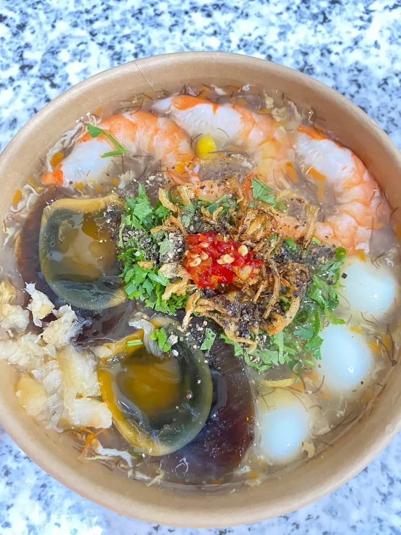 Bộ nguyên liệu súp cua đầy màu sắc