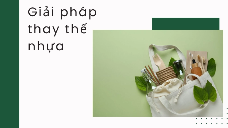 Giải pháp thay thế nhựa để bảo vệ tương lai xanh