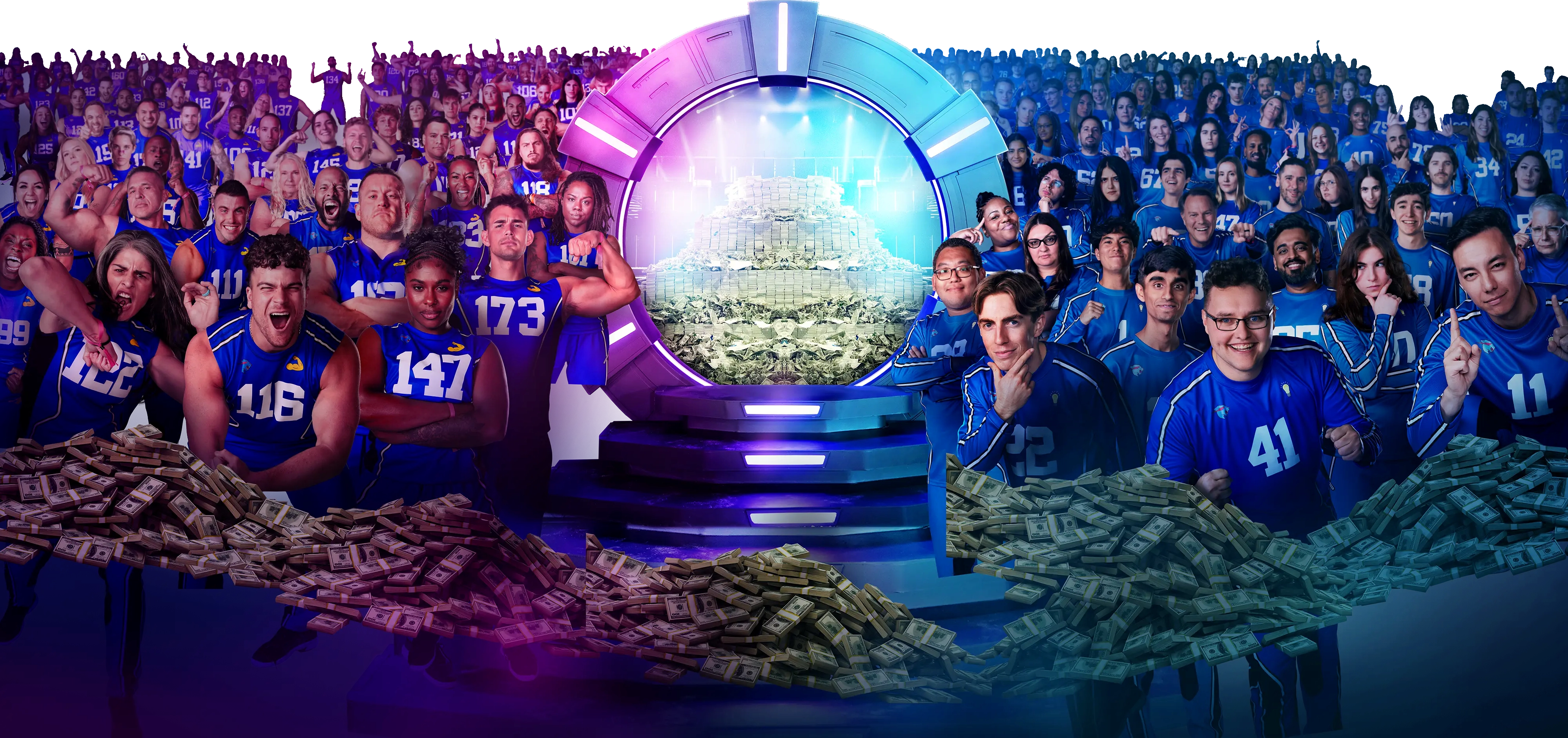 Đông đảo người hâm mộ trong sự kiện của MrBeast