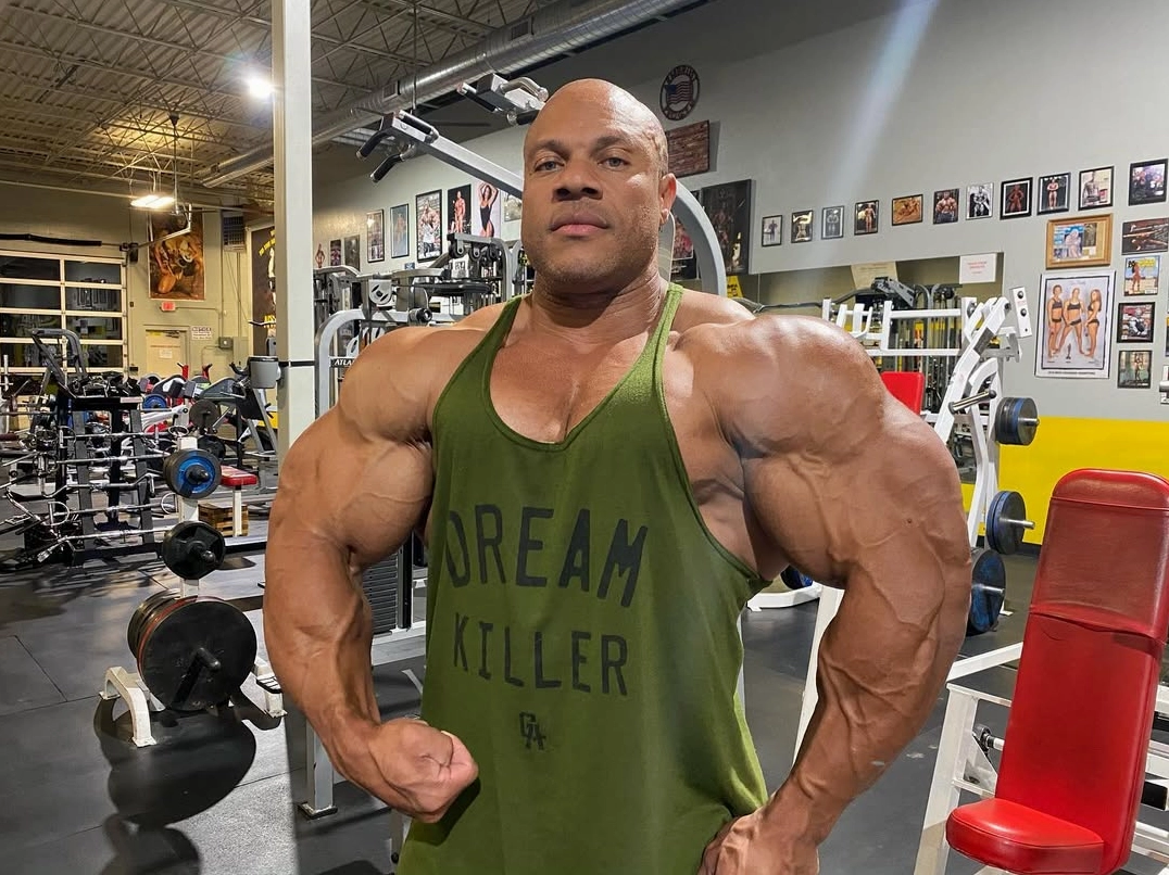 Góc nhìn cận cảnh hình thể Phil Heath Tiểu sử Phil Heath