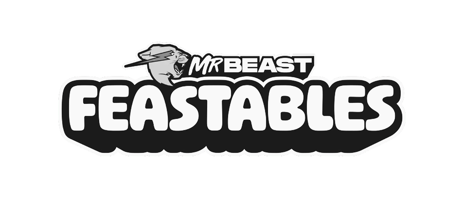 Logo thương hiệu Feastables của MrBeast