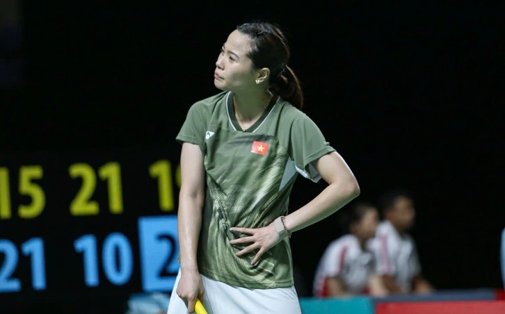 Nguyễn Thùy Linh thất vọng sau trận đấu