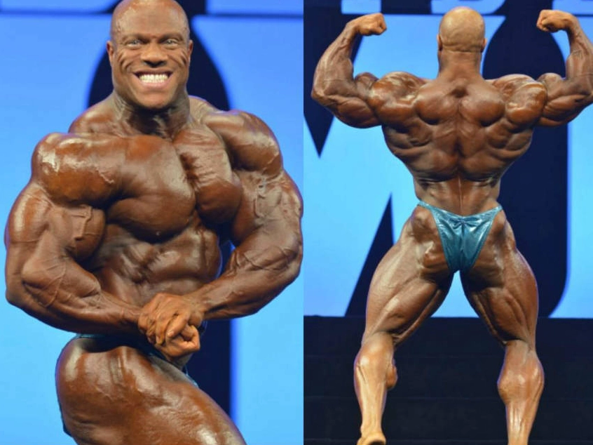 Phil Heath với nụ cười tự tin Tiểu sử Phil Heath