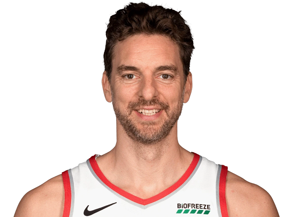 Chân dung khuôn mặt của trung phong vĩ đại Pau Gasol