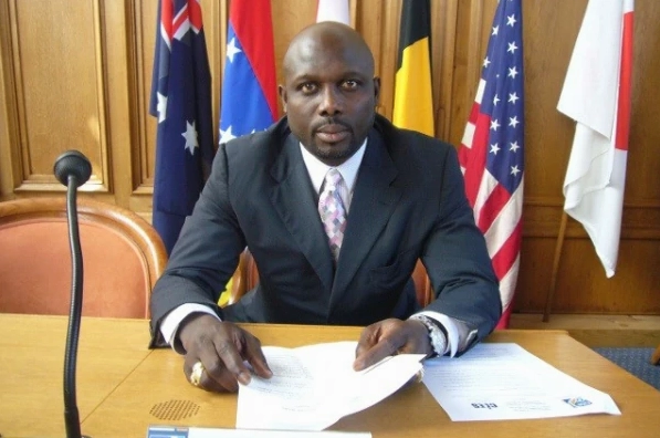 George Weah trên cương vị Tổng thống