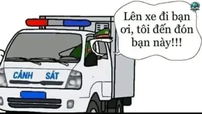 Tuyển tập ảnh meme công an hài hước và độc đáo nhất hiện nay