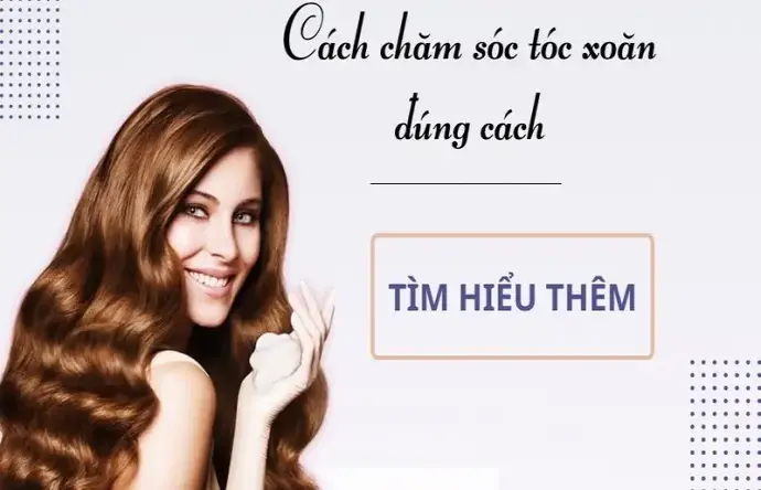 Các bước chăm sóc tóc xoăn chuẩn tại nhà giúp tóc luôn mượt
