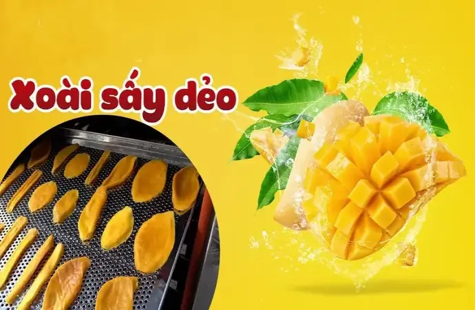 Cách làm xoài sấy dẻo thơm ngon đơn giản tại nhà chuẩn nhất