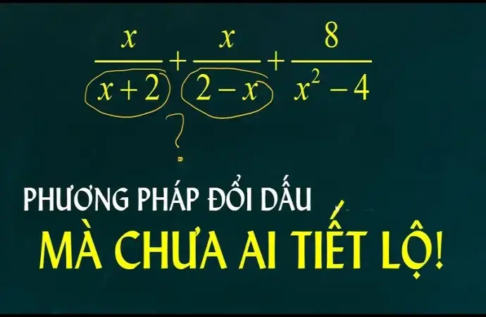 Quy tắc đổi dấu và cách áp dụng chuẩn trong Toán học