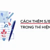 Quy tắc thêm s/es trong thì hiện tại đơn chuẩn xác nhất