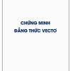 Quy tắc trọng tâm vecto và ứng dụng trong không gian