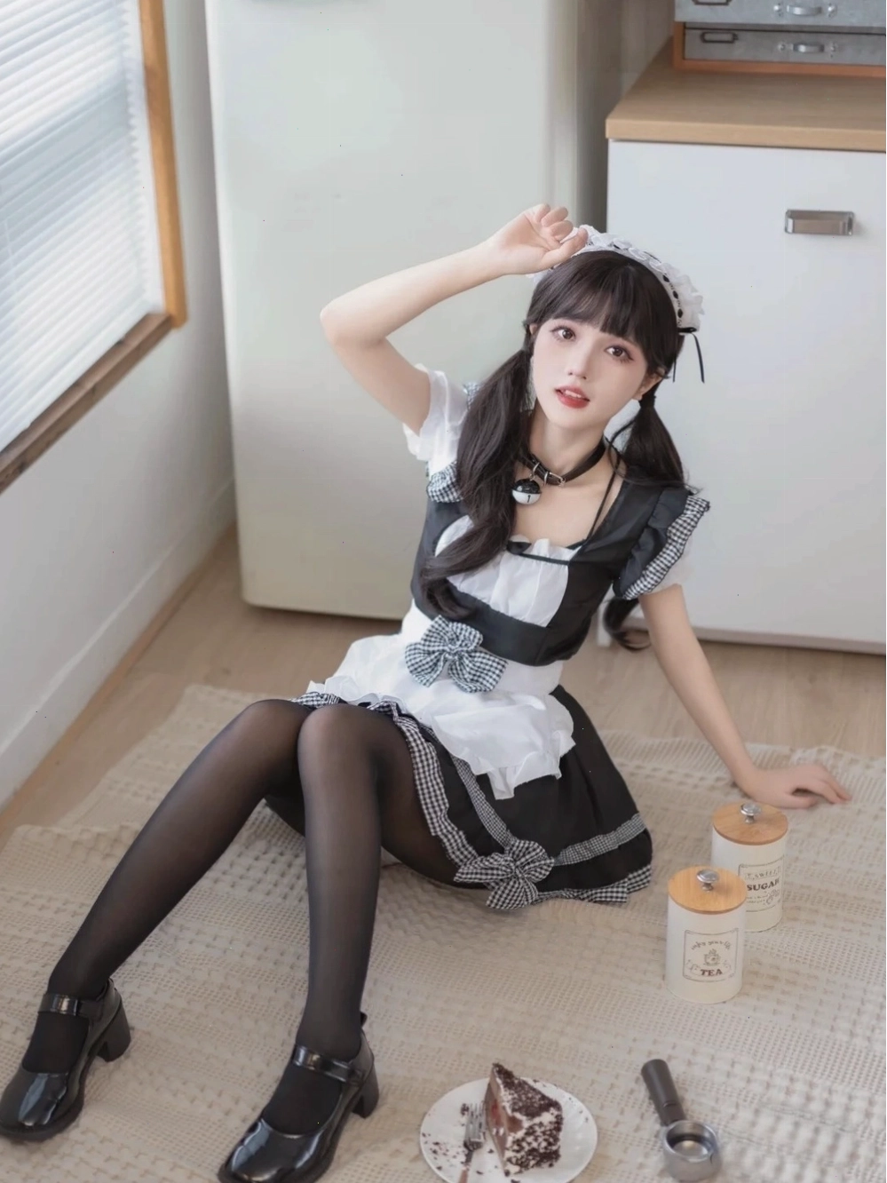 Ảnh cosplay hầu gái đáng yêu