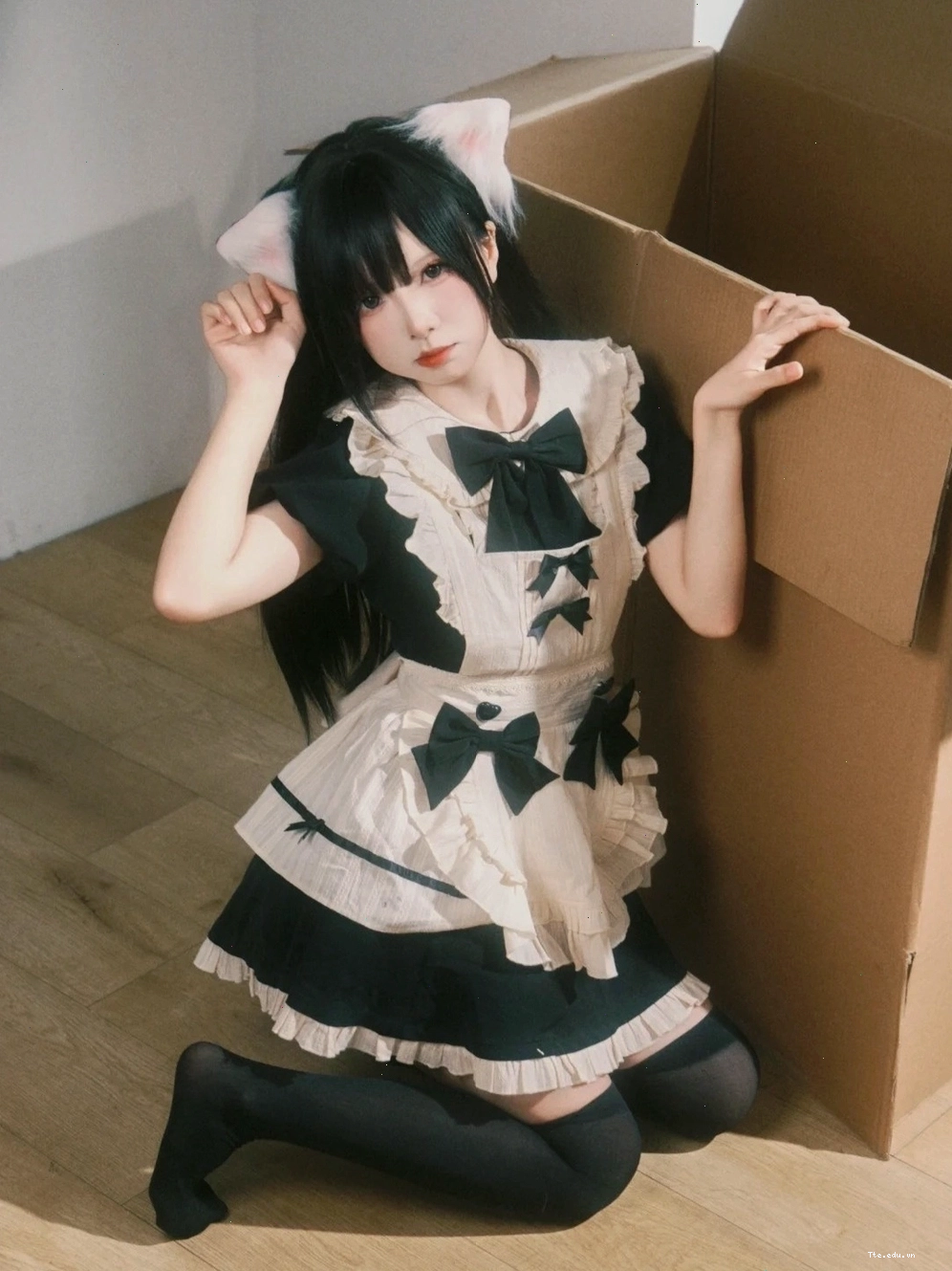 Ảnh cosplay hầu gái phong cách độc đáo