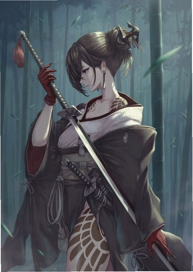 Avatar anime nữ sát thủ lạnh lùng