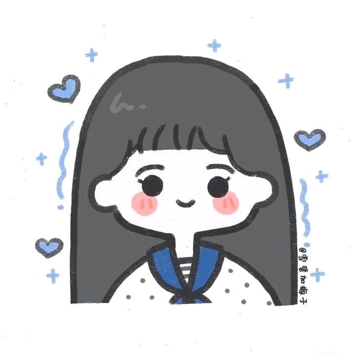 Avatar cute với biểu cảm đáng yêu