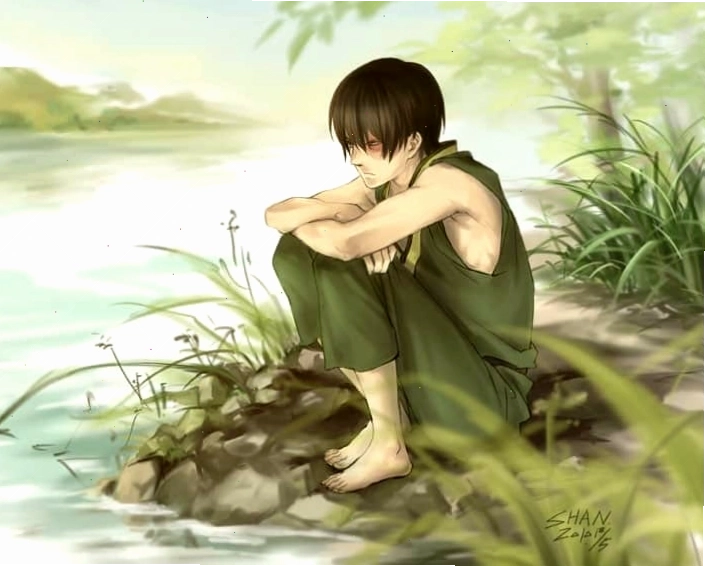 Avatar đại diện boy anime buồn