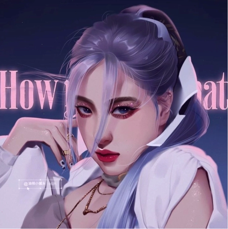 Avatar nữ anime dễ thương với màu sắc tươi sáng
