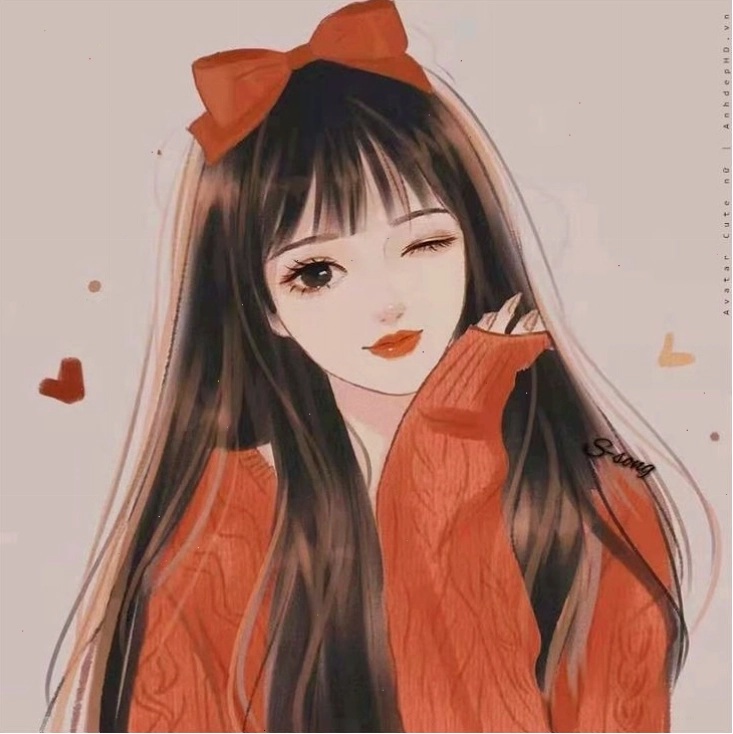 Avatar nữ anime với phong cách fantasy