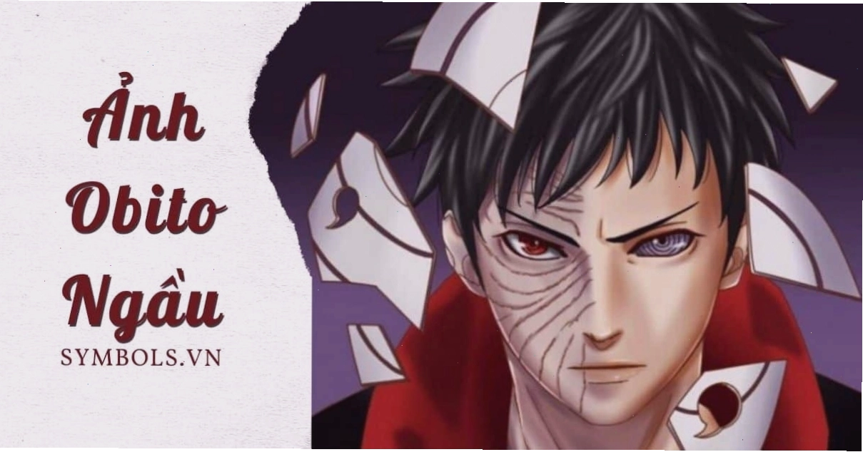 Avatar Obito với biểu cảm lạnh lùng