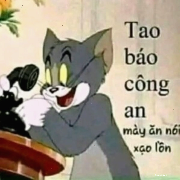 Báo công an meme với nội dung cảnh báo hài hước