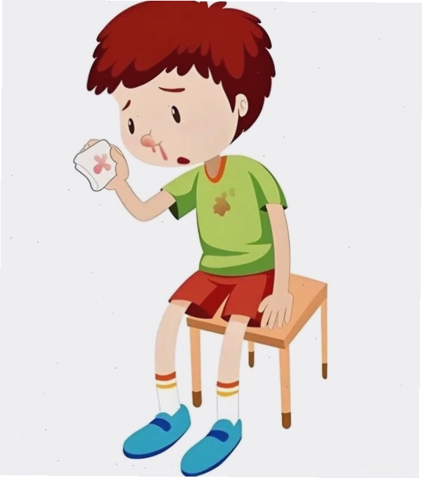 Bé chảy máu cam 1 bên mũi meme
