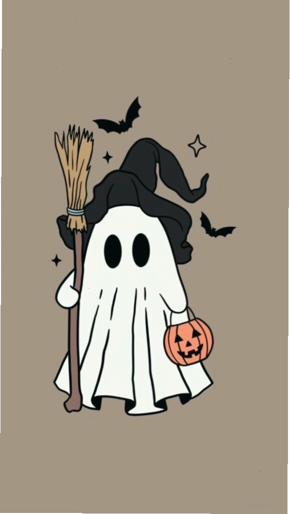 Bé ma vô tri hóa trang Halloween, avatar meme hài hước