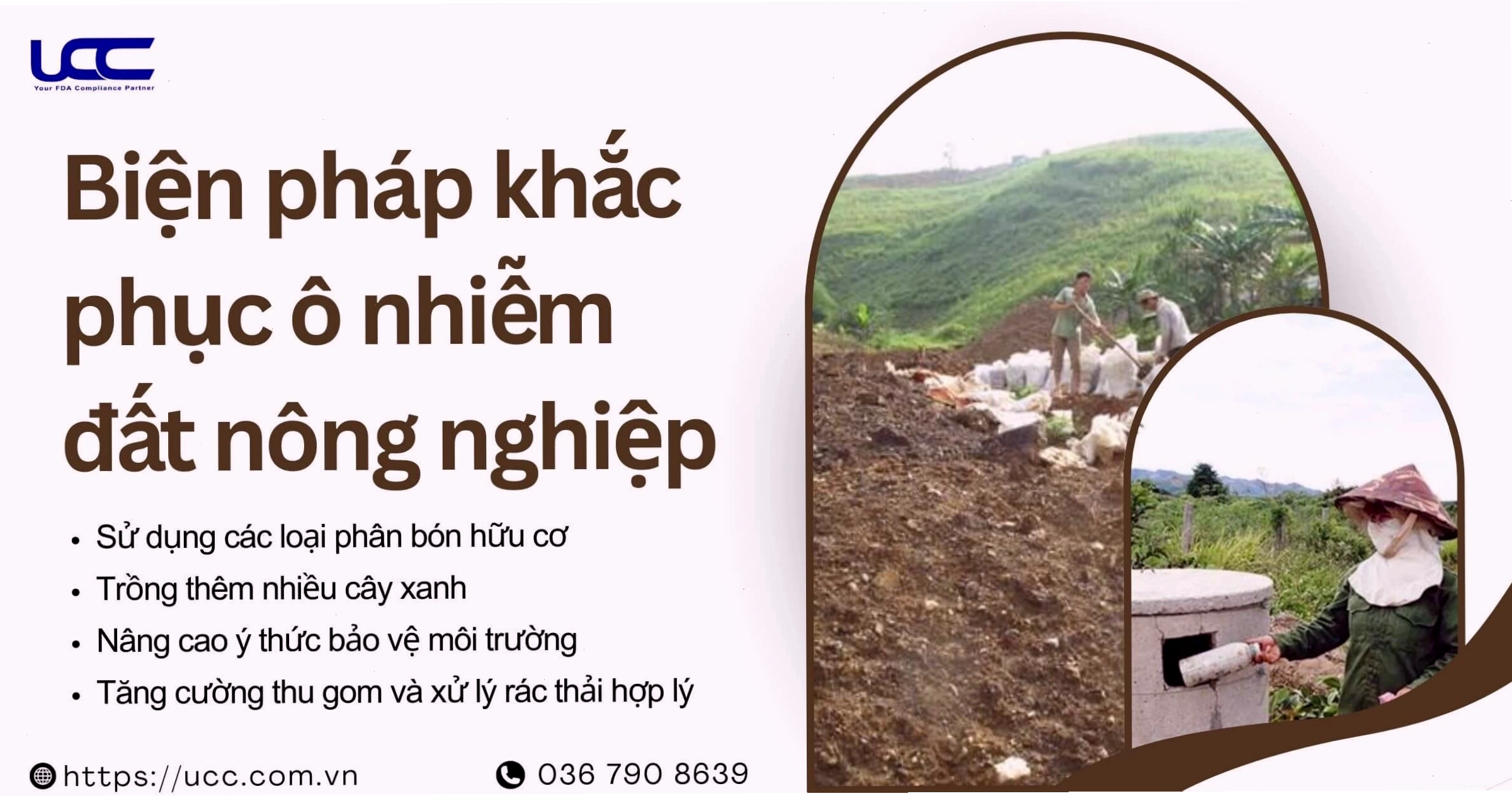 Biện pháp khắc phục ô nhiễm đất nông nghiệp
