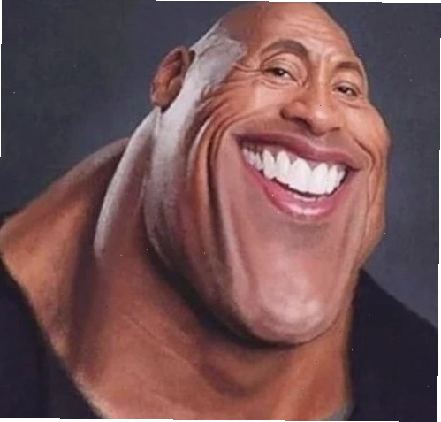 Biểu cảm nhếch mép đặc trưng của The Rock meme