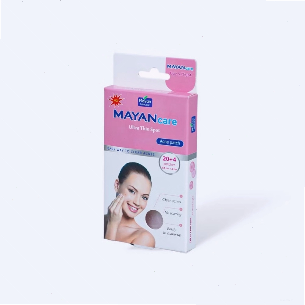 Bước 1: Làm sạch da trước khi dùng miếng dán mụn Mayan