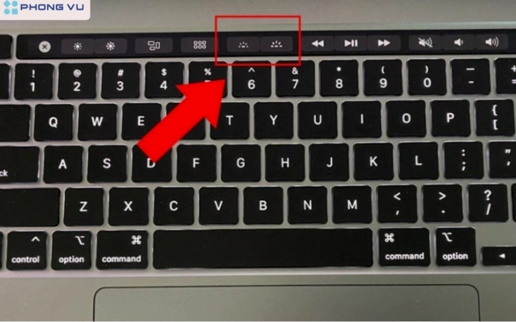 Cách bật, tắt đèn bàn phím trên MacBook