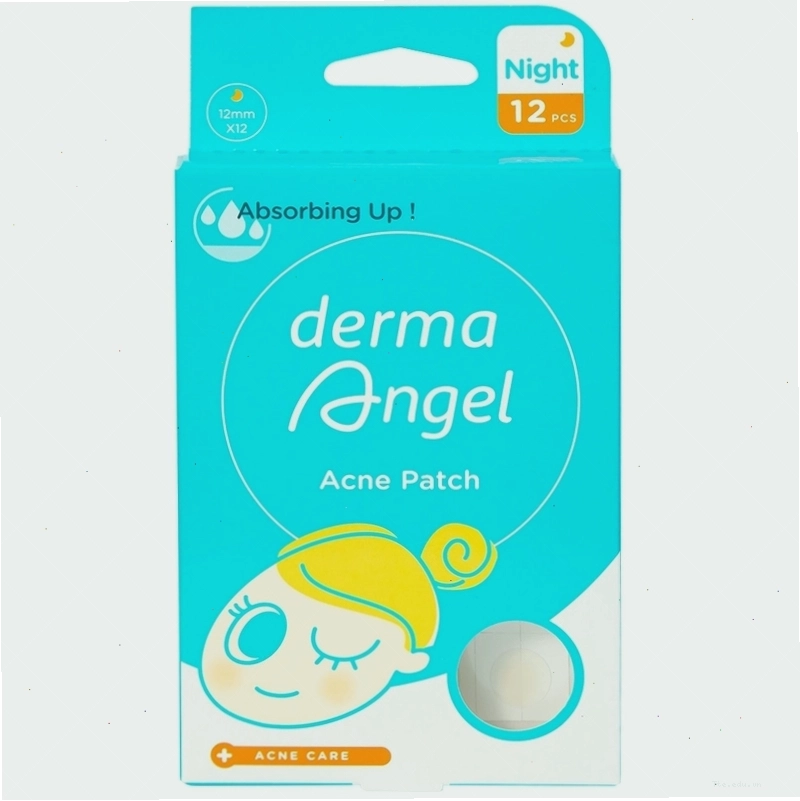 Cận cảnh miếng dán hút mụn Derma Angel màu trong suốt