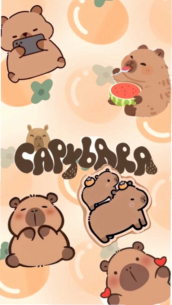 Capybara lạc lõng với biểu cảm vô tri đáng yêu làm avatar hài