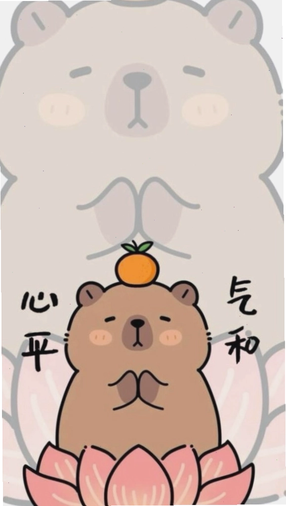 Capybara ngồi thiền, giác ngộ sự vô tri, avatar độc đáo