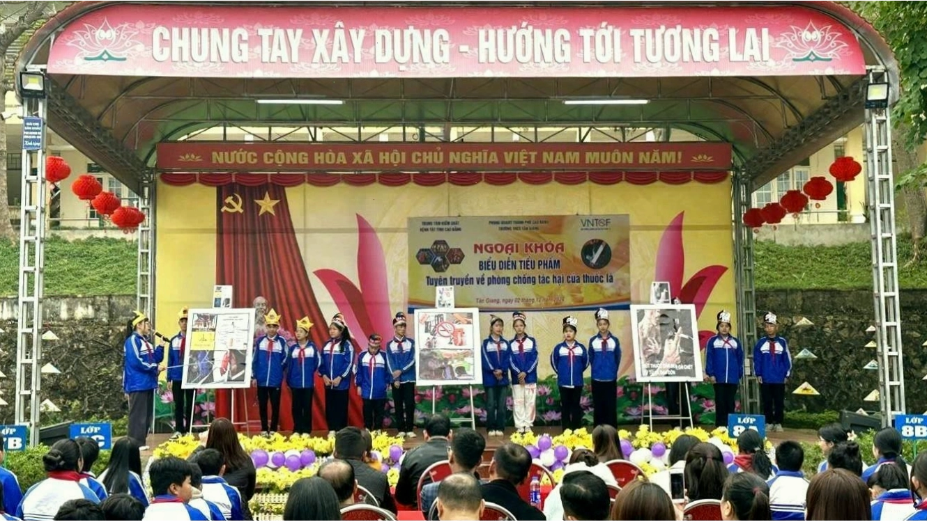 Chiến dịch phòng chống tác hại thuốc lá trong trường học