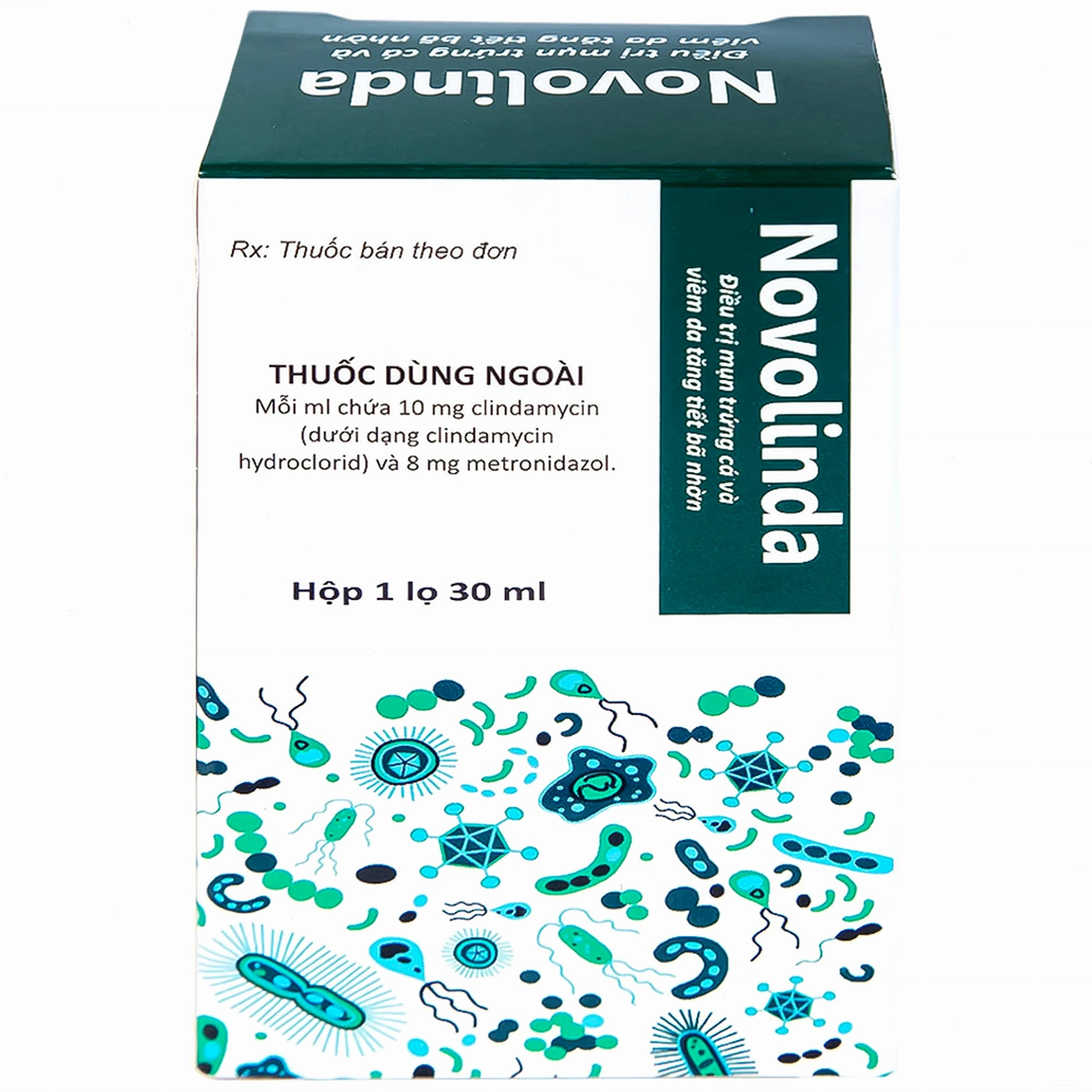 Dung dịch Novolinda CPC1 Hà Nội điều trị bệnh trứng cá, viêm nang lông
