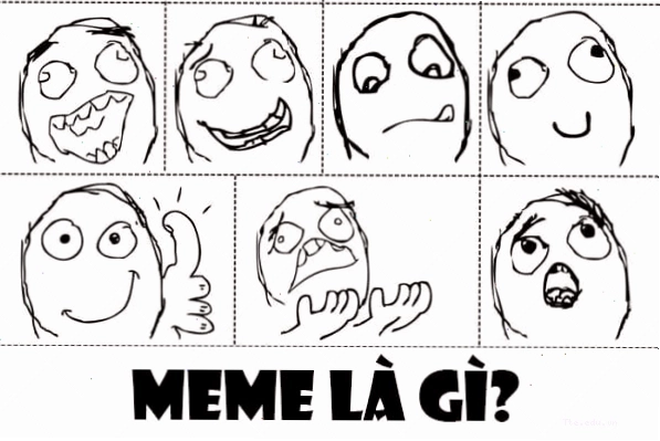 Giao diện trang web GEARVN hướng dẫn tạo meme