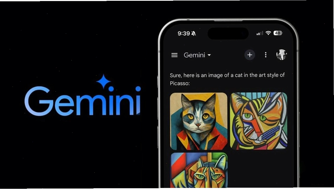 Giao diện ứng dụng Gemini Live cho phép chia sẻ màn hình