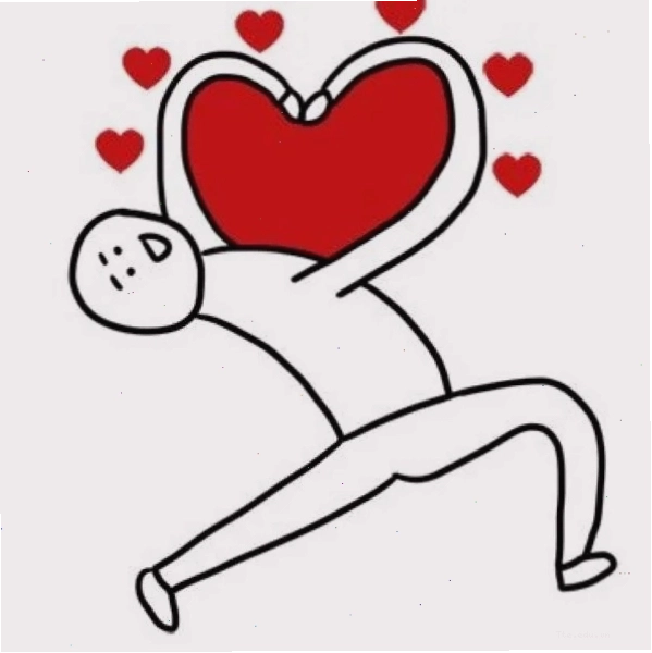 Hình ảnh meme trái tim cười không ngớt