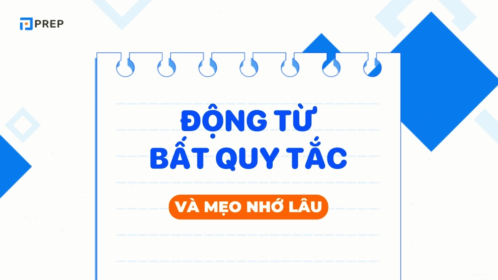 Hình ảnh minh họa bảng 360 động từ bất quy tắc tiếng Anh