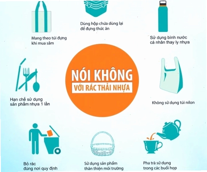 Hình ảnh minh họa các hạt vi nhựa trong mẫu nước biển
